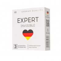 Презервативы EXPERT Invisible Germany 3 шт. (ультратонкие)