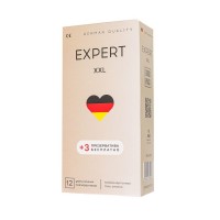Презервативы EXPERT XXL Germany 12шт +(3 бесплатно), увеличенного размера