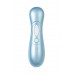Вакуум-волновой бесконтактный стимулятор клитора Satisfyer PRO 2, силикон, голубой, 15 см