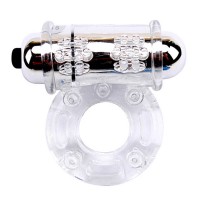 Виброкольцо Vibrating Bull Ring Clear CN-330377012