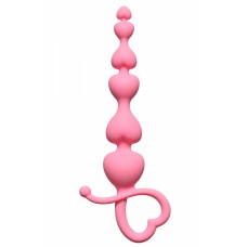 Анальная цепочка Begginers Beads Pink
