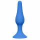 Анальная пробка Slim Anal Plug Medium Blue 4206-02Lola